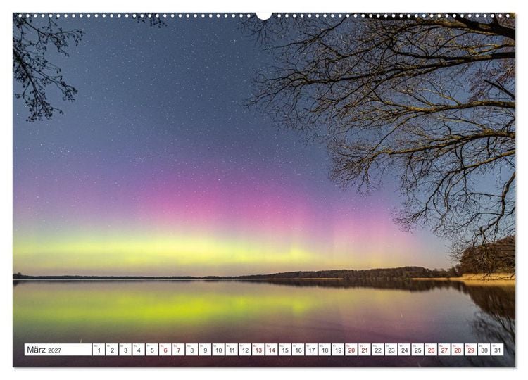 Produktbild: Natur und Tierparadies (hochwertiger Premium Wandkalender 2027 DIN A2 quer), Kunstdruck in Hochglanz