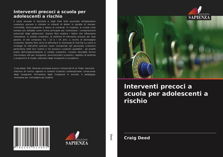 Produktbild: Interventi precoci a scuola per adolescenti a rischio