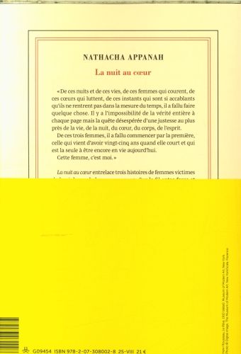 Produktbild: La nuit au coeur