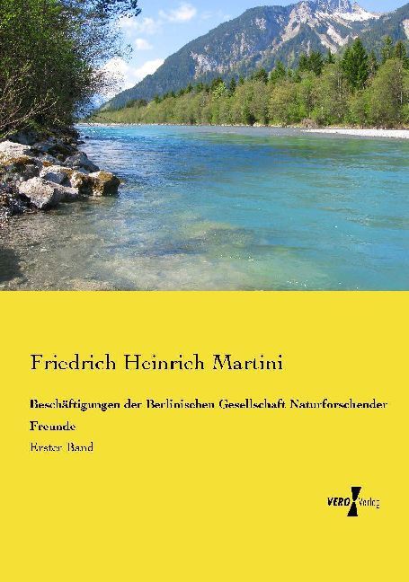 Produktbild: Besch&auml;ftigungen der Berlinischen Gesellschaft Naturforschender Freunde
