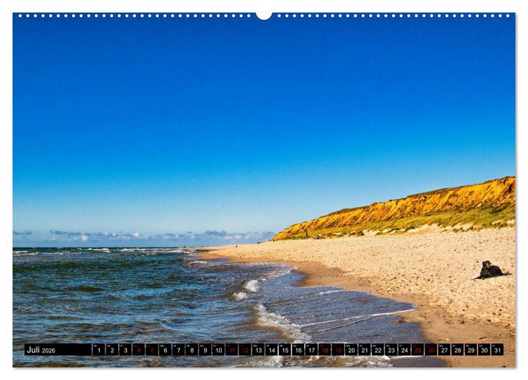 Produktbild: Sylt - Das nordfriesische Ereignis (Wandkalender 2026 DIN A2 quer), CALVENDO Monatskalender