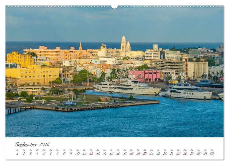 Produktbild: San Juan - Inselstadt in der Karibik (Wandkalender 2026 DIN A2 quer), CALVENDO Monatskalender