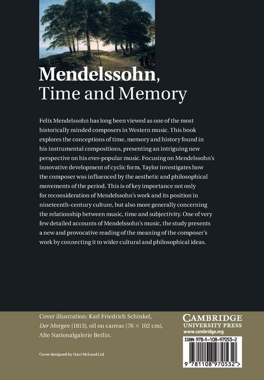 Produktbild: Mendelssohn, Time and Memory