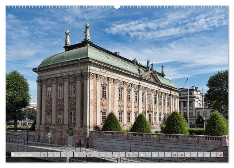 Produktbild: Stockholm - Mal anders gesehen (Wandkalender 2026 DIN A2 quer), CALVENDO Monatskalender