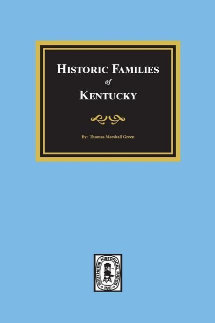 Produktbild: Historic Families of Kentucky