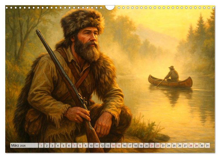 Produktbild: USA &ndash; von Yellowstone bis Texas - Cowboys, Pr&auml;rie und Bisons (Wandkalender 2026 DIN A3 quer), CALVENDO Monatskalender