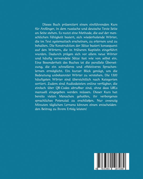 Produktbild: Lerne Russische Sprache: Das Erste Russische Lesebuch f&uuml;r Studenten