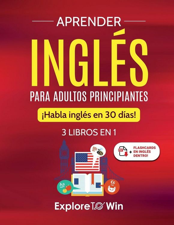 Produktbild: Aprender ingl&eacute;s para adultos principiantes