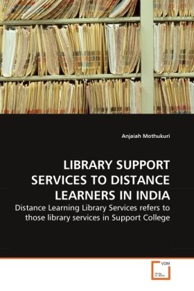 Produktbild: Mothukuri, a: Library Support Services To Distance Learners