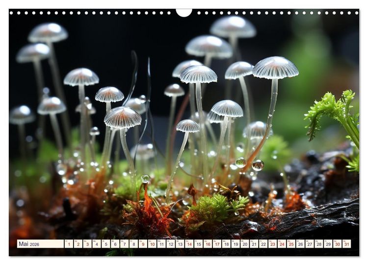 Produktbild: Wunderwelt Mikrokosmos (Wandkalender 2026 DIN A3 quer), CALVENDO Monatskalender