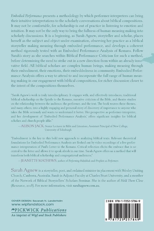 Produktbild: Embodied Performance