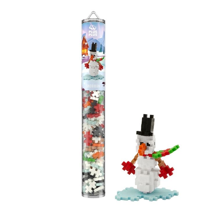 Produktbild: PLUS PLUS - 100 Kreativ Bausteine Schneemann