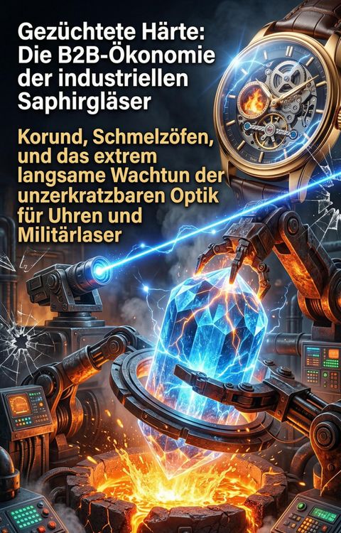 Produktbild: Gez&uuml;chtete H&auml;rte: Die B2B-&Ouml;konomie der industriellen Saphirgl&auml;ser