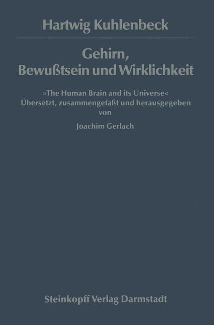 Produktbild: Gehirn, Bewu&szlig;tsein und Wirklichkeit