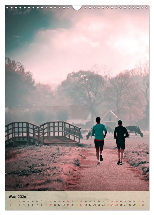 Produktbild: Joggen - mein Sport (Wandkalender 2026 DIN A3 hoch), CALVENDO Monatskalender