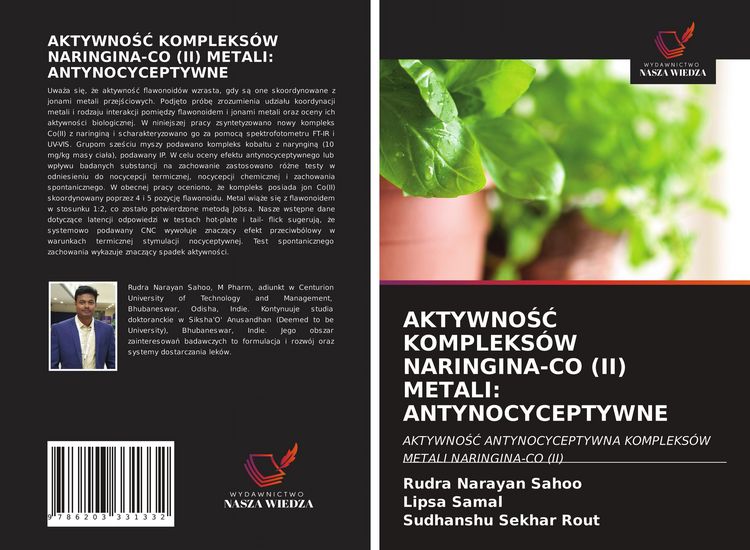 Produktbild: AKTYWNO&iquest;&iquest; KOMPLEKS&Oacute;W NARINGINA-CO (II) METALI: ANTYNOCYCEPTYWNE