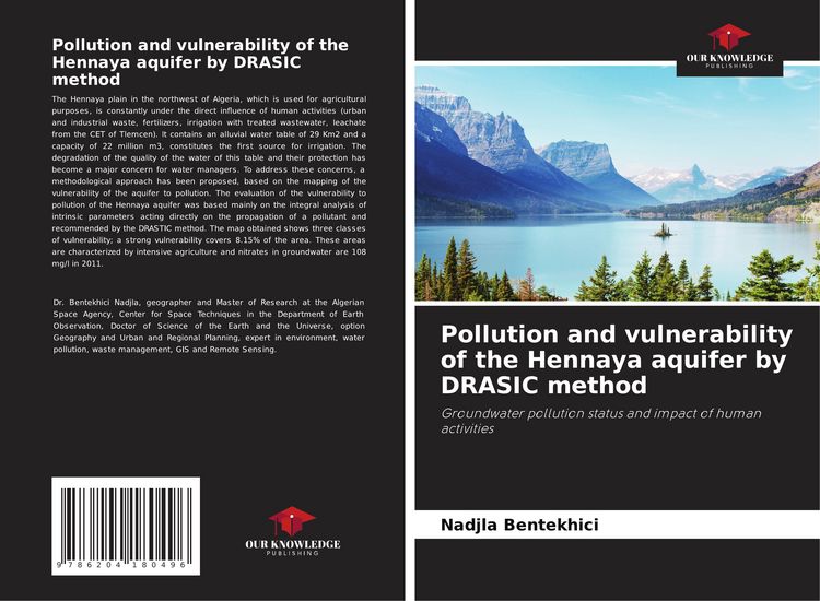Produktbild: Pollution and vulnerability of the Hennaya aquifer by DRASIC method