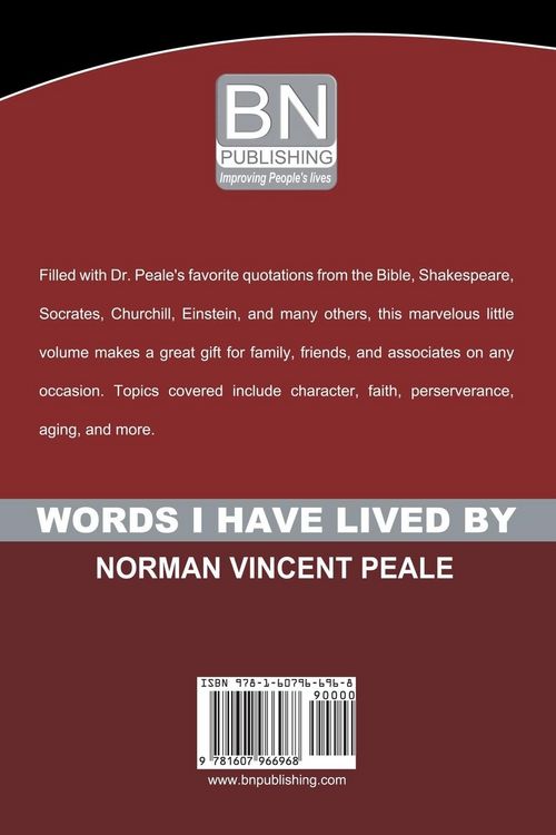 Produktbild: Words I Have Lived by