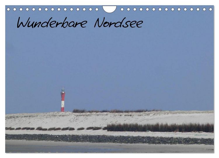 Produktbild: Wunderbare Nordsee (Wandkalender 2026 DIN A4 quer), CALVENDO Monatskalender