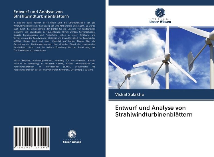 Produktbild: Entwurf und Analyse von Strahlwindturbinenbl&auml;ttern