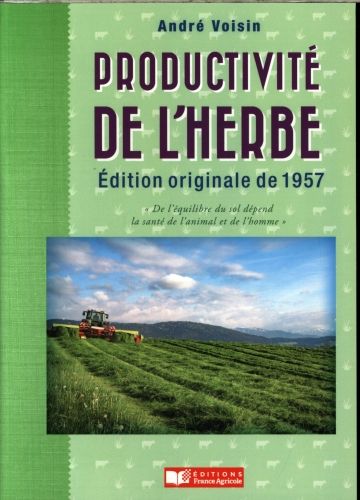Produktbild: Productivit&eacute; de l'herbe : &eacute;dition original de 1957