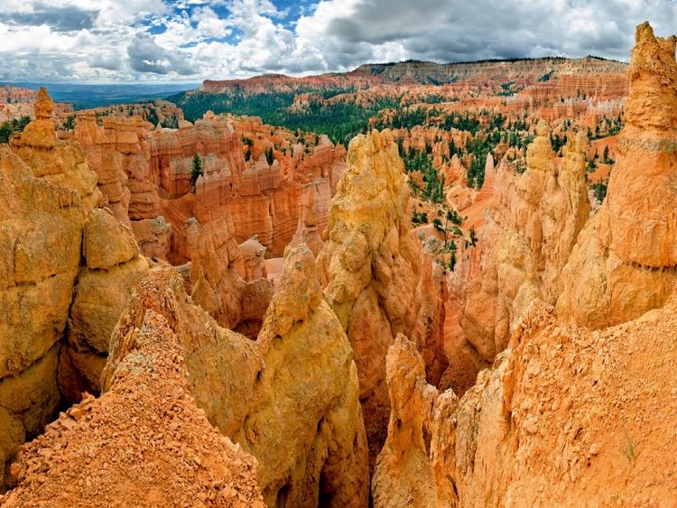 Produktbild: CALVENDO Puzzle Amphitheater, Bryce Canyon, Utah, USA | 1000 Teile Lege-Gr&ouml;&szlig;e 64 &times; 48 cm Foto-Puzzle f&uuml;r gl&uuml;ckliche Stunden