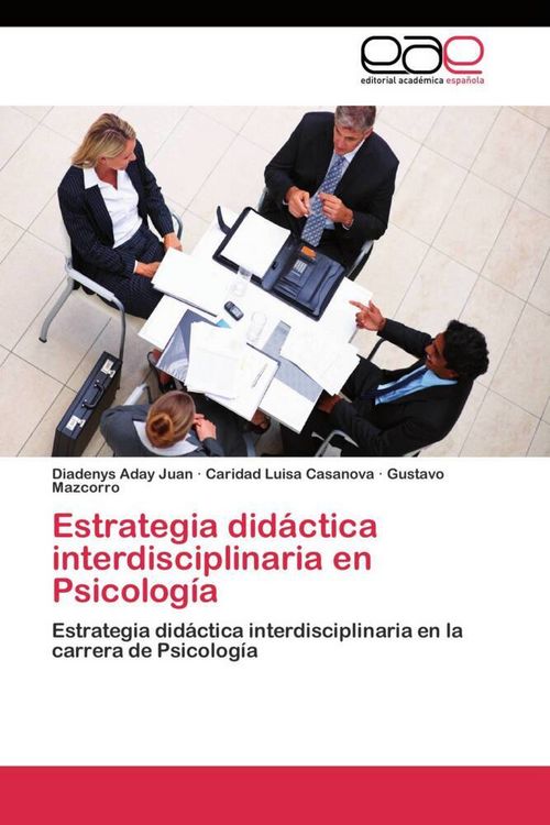 Produktbild: Estrategia did&aacute;ctica interdisciplinaria en Psicolog&iacute;a