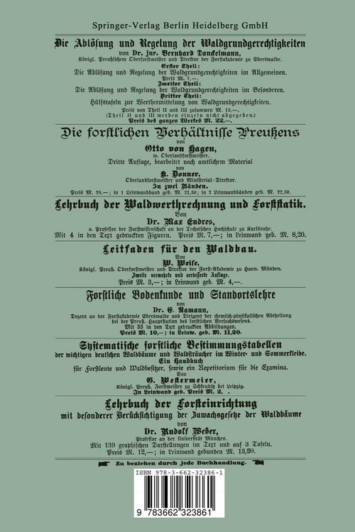 Produktbild: Die Hauptergebnisse zehnj&auml;hriger forstlich-ph&auml;nologischer Beobachtungen in Deutschland. 1885&ndash;1894