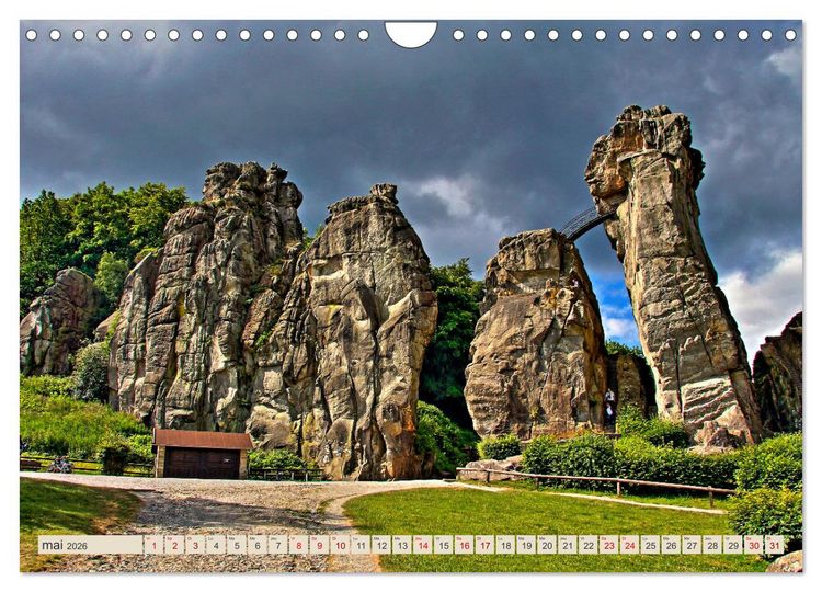 Produktbild: L'Allemagne, tes paysages (Calendrier mural 2026 DIN A4 vertical), CALVENDO calendrier mensuel