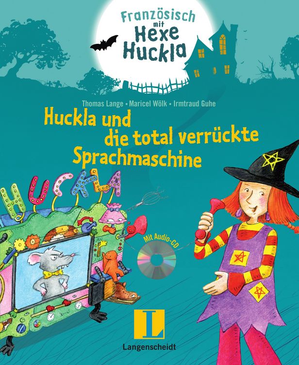 Produktbild: Huckla und die total verr&uuml;ckte Sprachmaschine - Buch mit Musical-CD