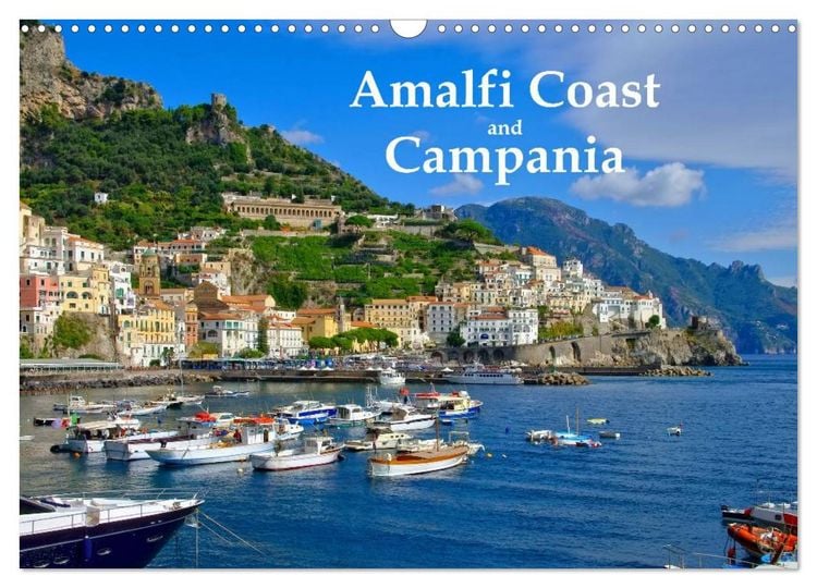 Produktbild: Amalfi Coast and Campania (Wall Calendar 2026 DIN A3 landscape), CALVENDO 12 Month Wall Calendar