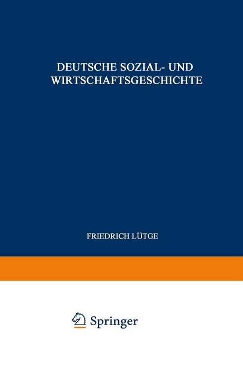 Produktbild: Deutsche Sozial- und Wirtschaftsgeschichte
