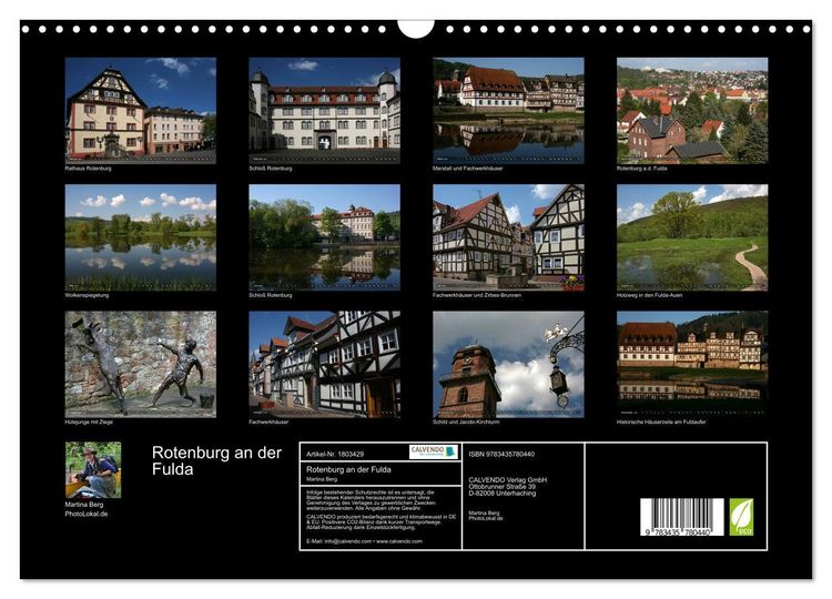 Rotenburg an der Fulda (Wandkalender 2025 DIN A3 quer), CALVENDO Monatskalender