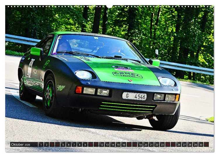Produktbild: Porsche Oldtimer - EGGBERG KLASSIK - Der Berg ruft (Wandkalender 2026 DIN A2 quer), CALVENDO Monatskalender