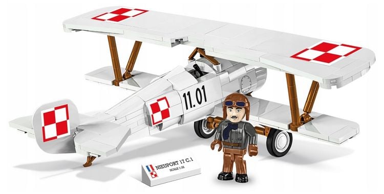 Produktbild: COBI Historical Collection 2998 - Nieuport 17 C.1, PL, Bausatz 1:32, 274 Klemmbausteine