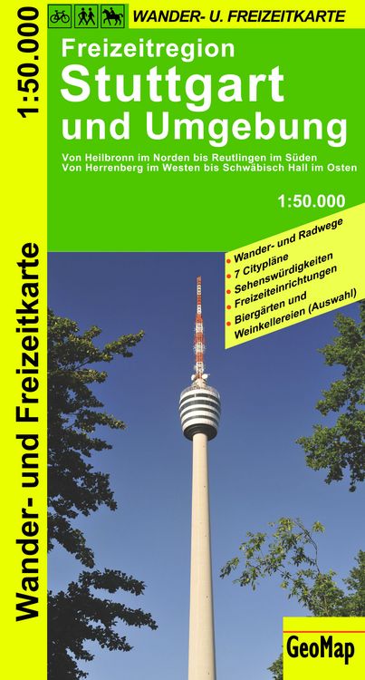 Produktbild: Stuttgart und Umgebung Wander- und Freizeitkarte
