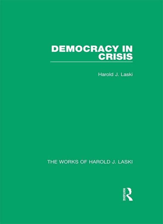 Produktbild: Democracy in Crisis (Works of Harold J. Laski)
