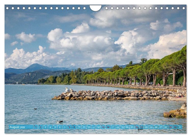 Produktbild: Lazise und der Gardasee (Wandkalender 2026 DIN A4 quer), CALVENDO Monatskalender