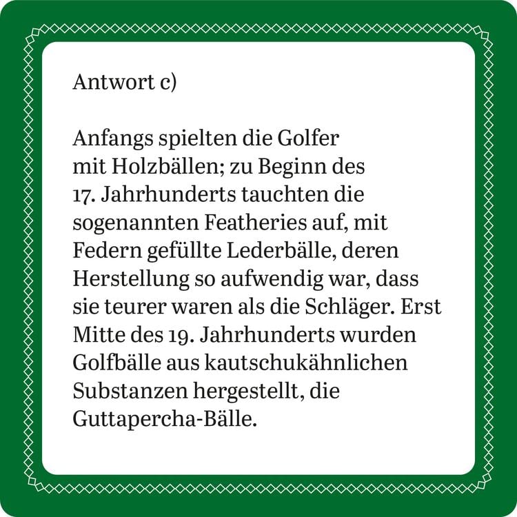 Produktbild: Das Golf-Quiz (Neuauflage)