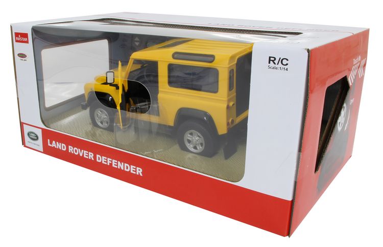 Produktbild: Land Rover Defender 1:14 gelb 2,4GHz T&uuml;r manuell