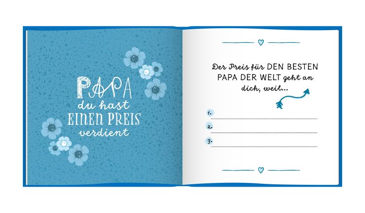 Produktbild: Das Erinnerungsbuch für den besten Papa der Welt. Ausfüllbuch zum Verschenken fü