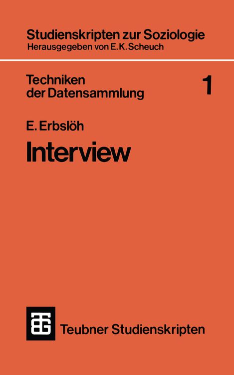 Produktbild: Techniken der Datensammlung 1