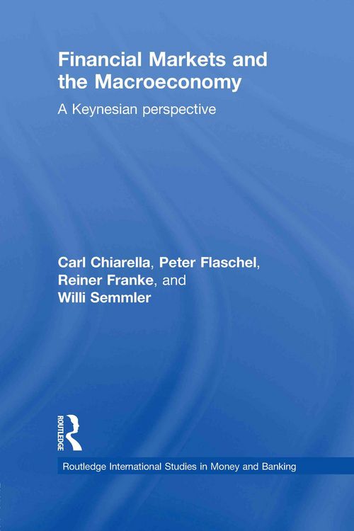 Produktbild: Financial Markets and the Macroeconomy