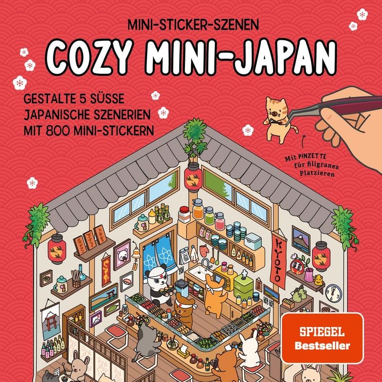 Produktbild: Mini-Sticker-Szenen - Cozy Mini-Japan I 3D-Sticker