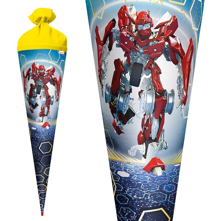 Produktbild: Motiv-Schult&uuml;te 70cm, Dynamic Robot, Effekt