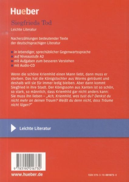 Produktbild: Siegfrieds Tod