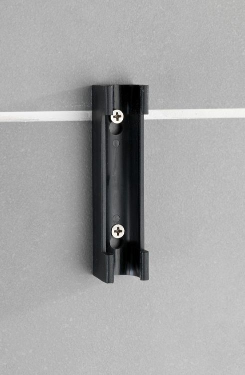 Produktbild: Edelstahl Boden-und Fensterwischer Mod. Rosole Schwarz, 40 cm Wischbreite