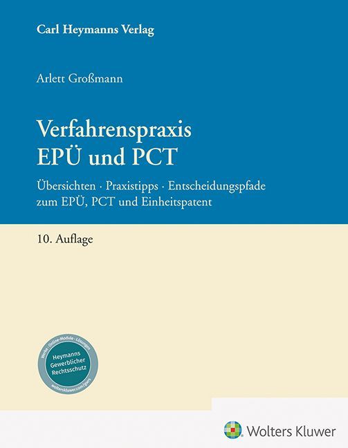 Produktbild: Verfahrenspraxis EP&Uuml; und PCT