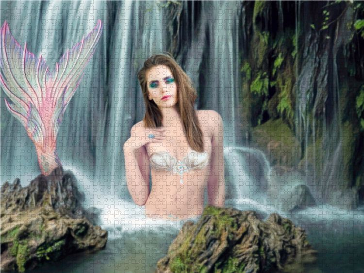 Produktbild: CALVENDO Puzzle Bei den Felsen | 1000 Teile Lege-Gr&ouml;&szlig;e 64x48cm Foto-Puzzle f&uuml;r gl&uuml;ckliche Stunden