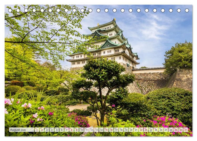 Produktbild: JAPAN Journey through time and beauty (Desk Calendar 2026 DIN A5 landscape), CALVENDO 12 Month DeskCalendar